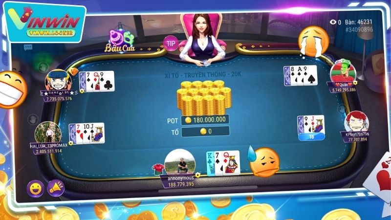 Các loại hình phổ biến được yêu thích nhất hiện nay tại Game Bài Vinwin